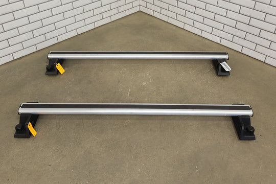 03 - 09 Hummer H2 OEM Pair of 2 Roof Rack Luggage Cross Bars W/ Key E004