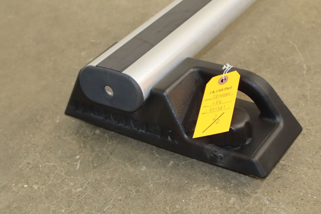 03 - 09 Hummer H2 OEM Pair of 2 Roof Rack Luggage Cross Bars W/ Key E005