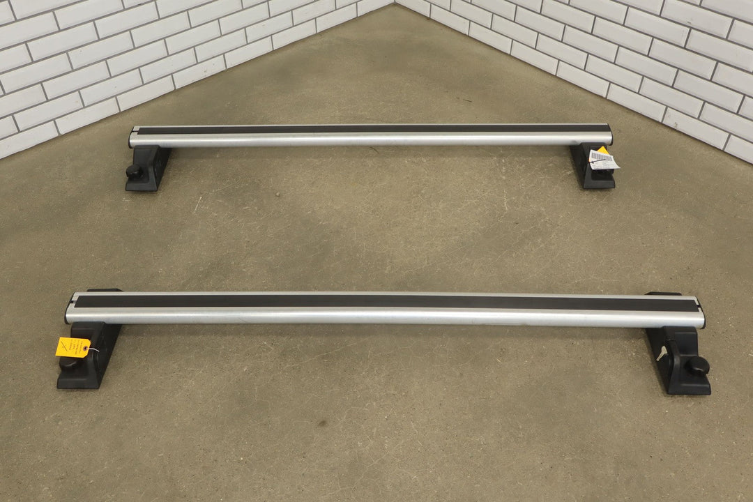 03 - 09 Hummer H2 OEM Pair of 2 Roof Rack Luggage Cross Bars W/ Key E005