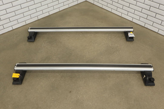 03 - 09 Hummer H2 OEM Pair of 2 Roof Rack Luggage Cross Bars W/ Key E005