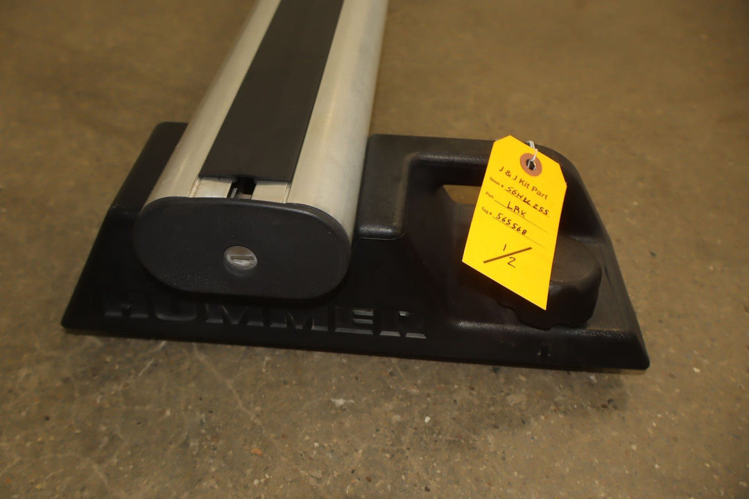 03 - 09 Hummer H2 OEM Pair of 2 Roof Rack Luggage Cross Bars W/ Key E005