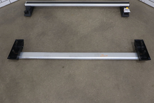 03 - 09 Hummer H2 OEM Pair of 2 Roof Rack Luggage Cross Bars W/ Key E005