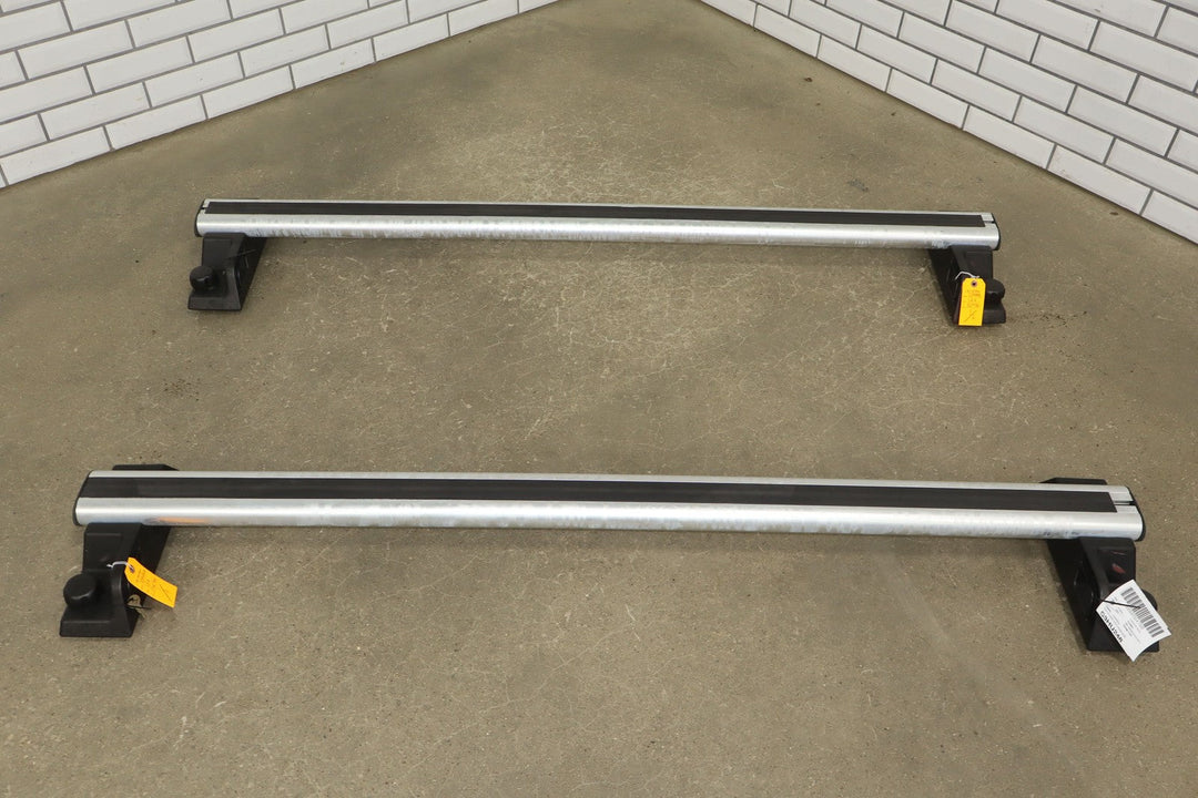 03 - 09 Hummer H2 OEM Pair of 2 Roof Rack Luggage Cross Bars W/ Keys