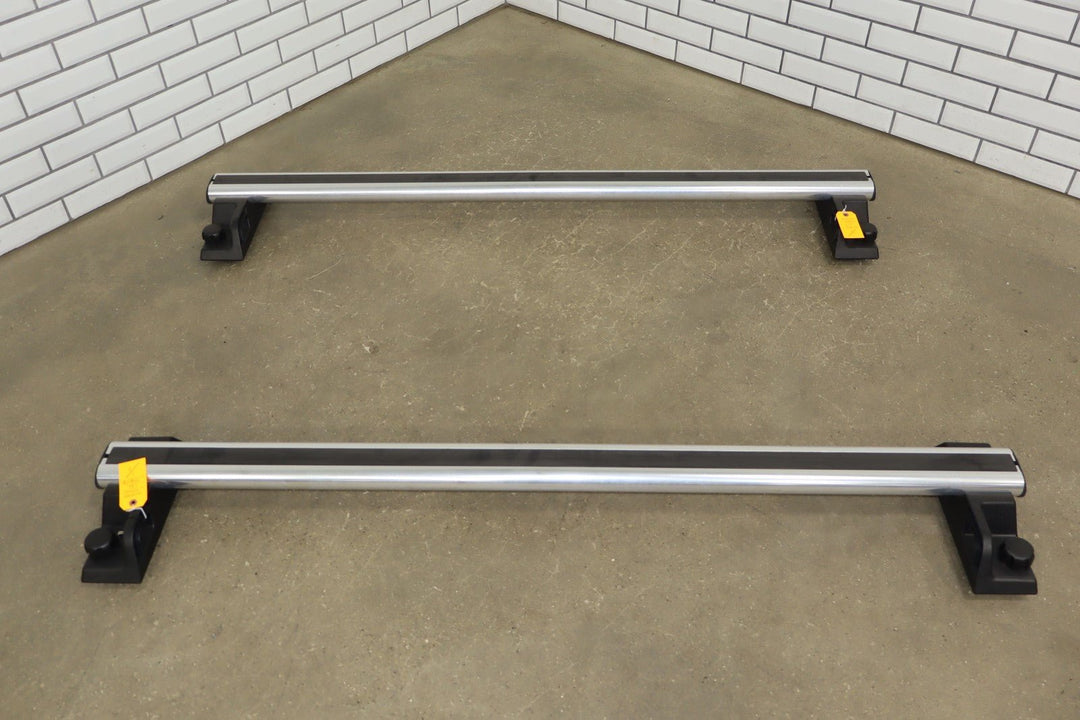 03 - 09 Hummer H2 OEM Pair of 2 Roof Rack Luggage Cross Bars W/E002 Key