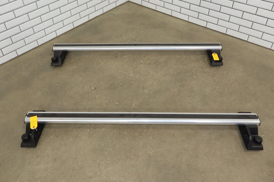 03 - 09 Hummer H2 OEM Pair of 2 Roof Rack Luggage Cross Bars W/E002 Key