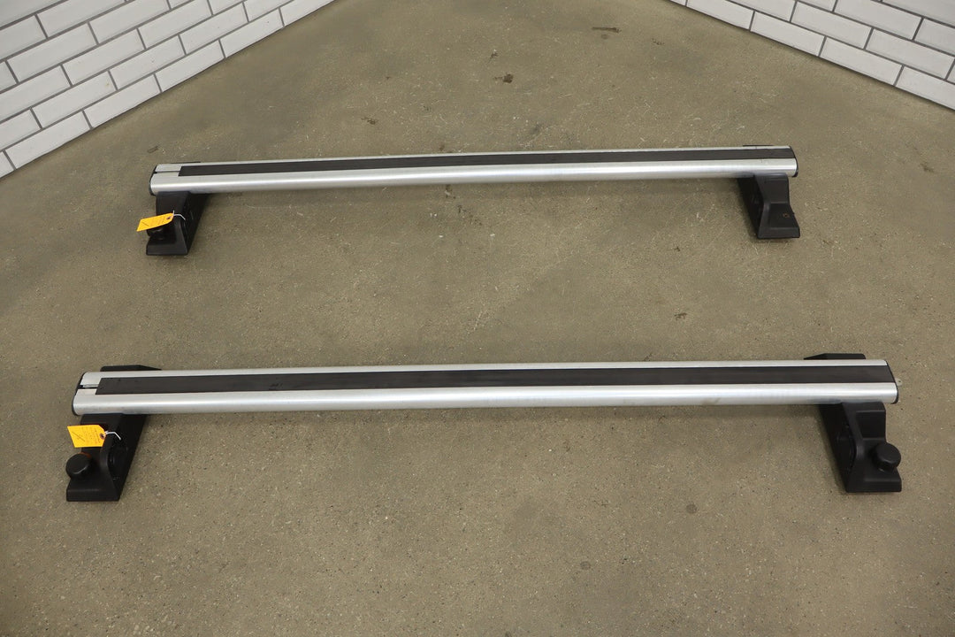 03 - 09 Hummer H2 OEM Pair of 2 Roof Rack Luggage Cross Bars W/E003 *Missing Knob*