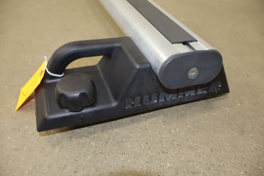 03 - 09 Hummer H2 OEM Pair of 2 Roof Rack Luggage Cross Bars W/E004 Key *See Photo