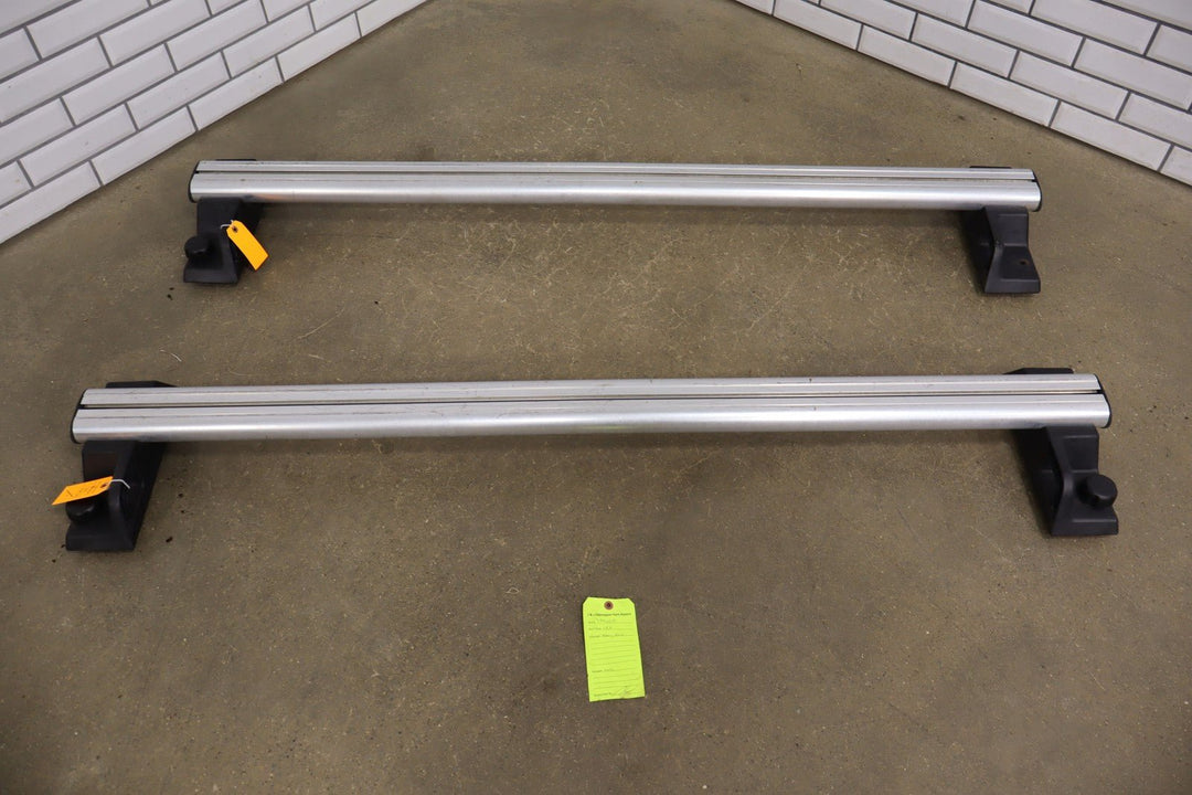 03 - 09 Hummer H2 OEM Pair of 2 Roof Rack Luggage Cross Bars W/E004 Key *See Photo