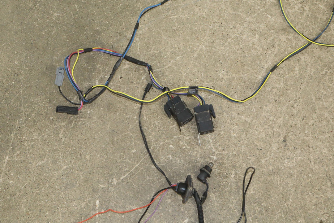 03 - 09 Hummer H2 OEM Single Roof Rack Luggage Cross Bar W/Light Harness & E004Key