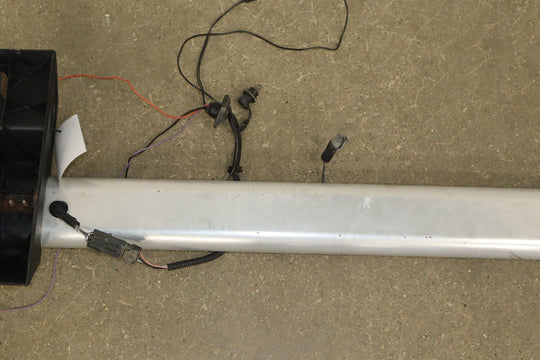 03 - 09 Hummer H2 OEM Single Roof Rack Luggage Cross Bar W/Light Harness & E004Key