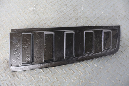 03-09 Hummer H2 Pair LH&RH Metal Upper TailLight Mouldings (Powdercoated Black)