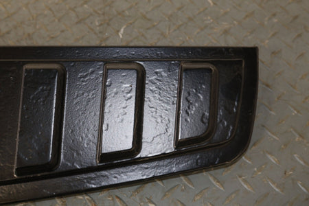 03-09 Hummer H2 Pair LH&RH Metal Upper TailLight Mouldings (Powdercoated Black)