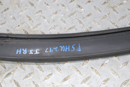 03-09 Hummer H2 Passenger Right Rear Door To Body Weather Stripping Gasket Seal