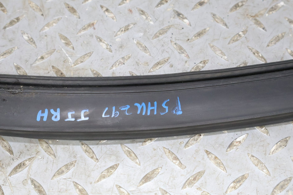 03-09 Hummer H2 Passenger Right Rear Door To Body Weather Stripping Gasket Seal