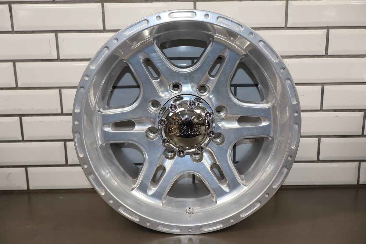 03-09 Hummer H2 Set of (4) Ultra 208P Badlands 17x9 Polished Wheels - No Tires
