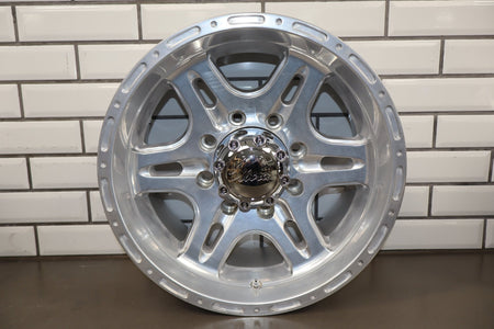 03-09 Hummer H2 Set of (4) Ultra 208P Badlands 17x9 Polished Wheels - No Tires