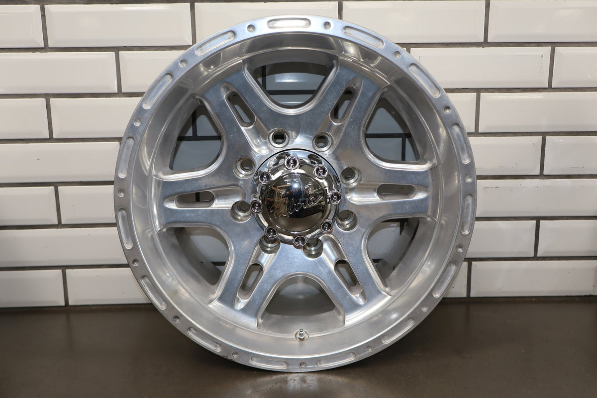 03-09 Hummer H2 Set of (4) Ultra 208P Badlands 17x9 Polished Wheels - No Tires