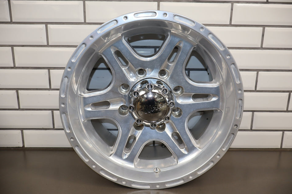 03-09 Hummer H2 Set of (4) Ultra 208P Badlands 17x9 Polished Wheels - No Tires