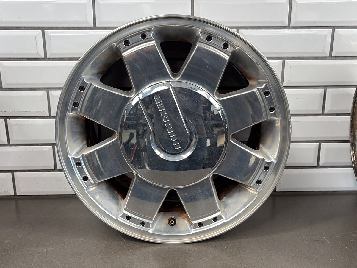 03-09 Hummer H2 Special Edition 17x8.5 WS2 Forged 8-Spoke Wheel Set