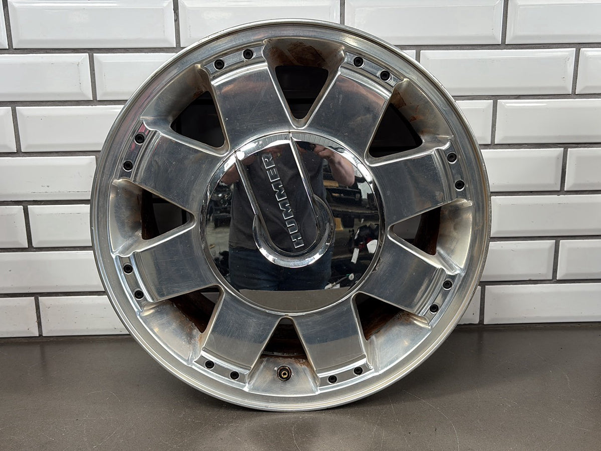 03-09 Hummer H2 Special Edition 17x8.5 WS2 Forged 8-Spoke Wheel Set
