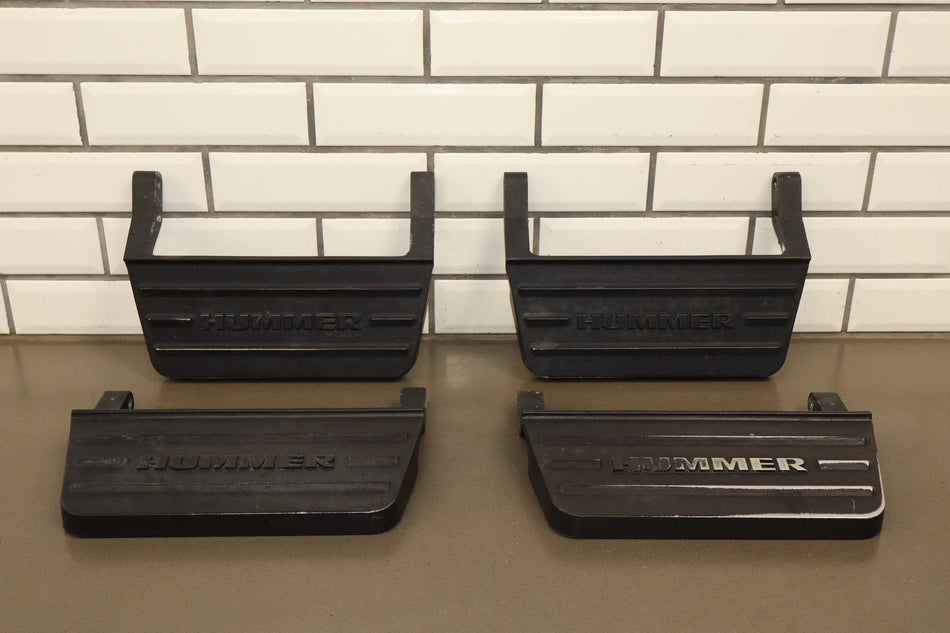 03-09 Hummer H2 Special Edition (WS2) Running Board Rock Rail Step Plate Set (4)