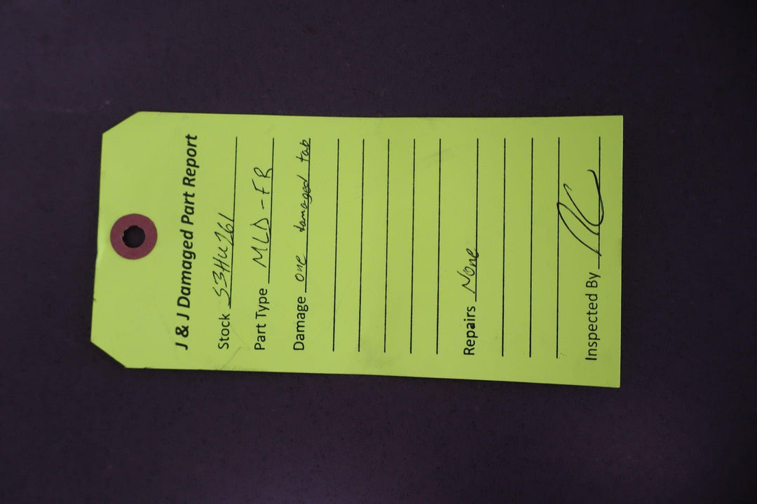 03 - 09 Hummer H2 SUV FRONT Right Passenger Roof Molding W/Amber Lens *Missing Tab