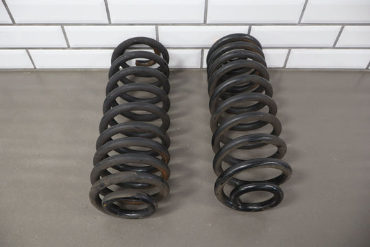 03 - 09 Hummer H2 SUV Pair of LH & RH Rear Coil Springs *Air Ride Delete*