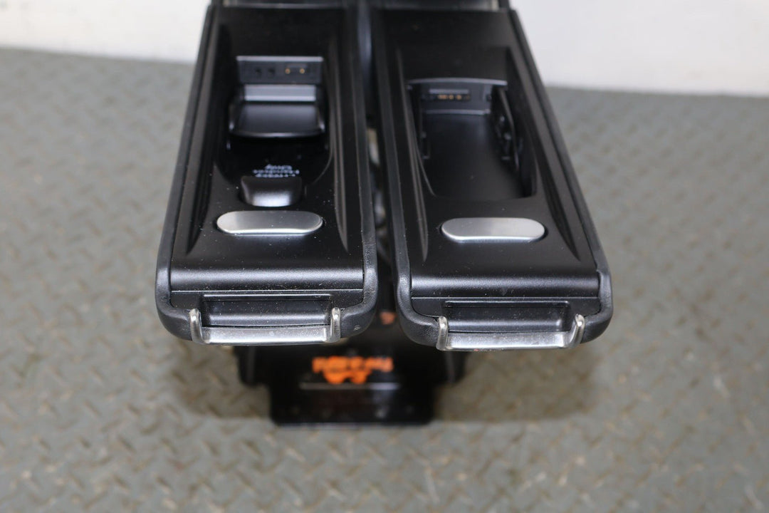 03 - 10 Bentley Continental GT Front Pair Console Lids/Armrests Leather (Black)