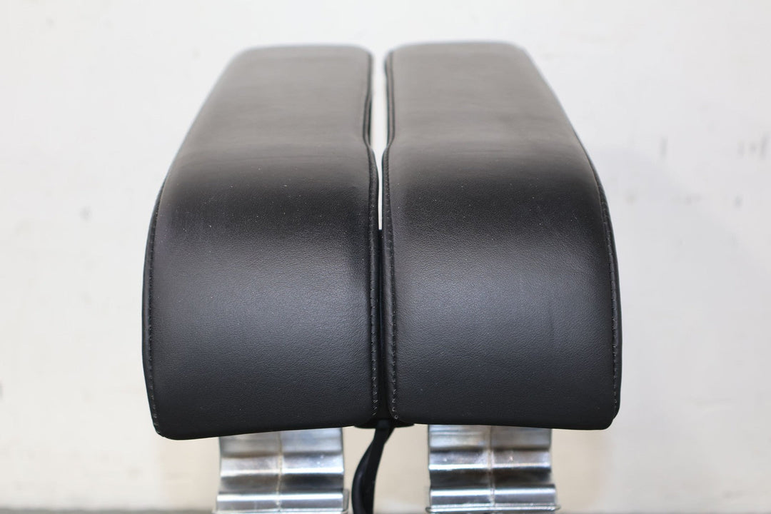 03 - 10 Bentley Continental GT Front Pair Console Lids/Armrests Leather (Black)