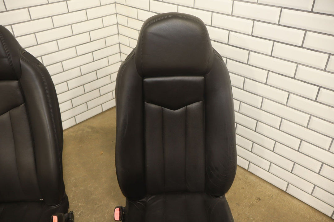 04 - 05 Cadillac XLR Pair LH & RH Leather Seat Set *Seat Trim Broken*