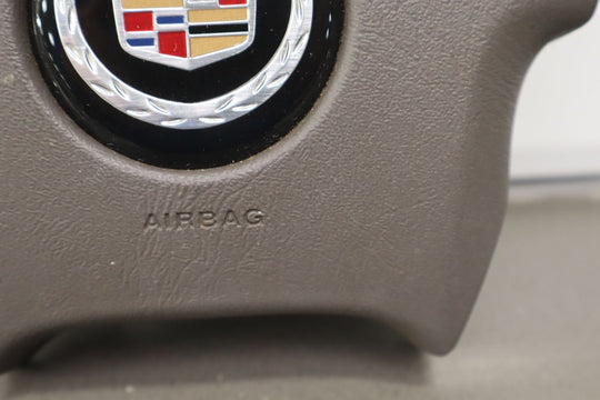 04 - 06 Cadillac Escalade Driver Steering Wheel Airbag Pewter Trim