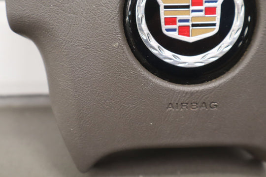 04 - 06 Cadillac Escalade Driver Steering Wheel Airbag Pewter Trim