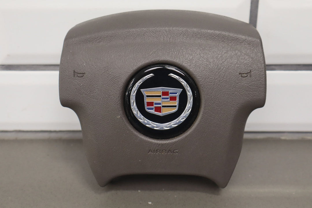 04 - 06 Cadillac Escalade Driver Steering Wheel Airbag Pewter Trim
