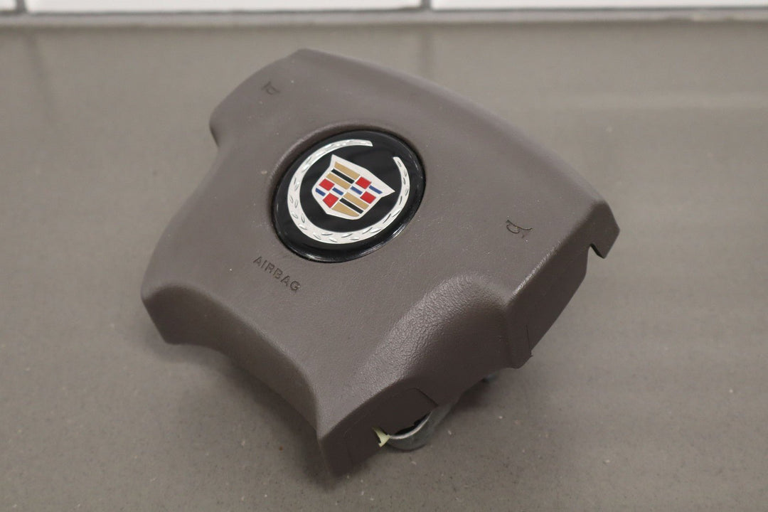 04 - 06 Cadillac Escalade Driver Steering Wheel Airbag Pewter Trim