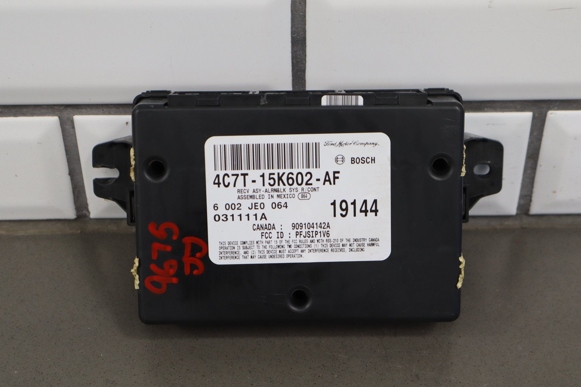 04-07 Ford F250 F350 Super Duty Anti-Theft Keyless Module 4C7T-15K602-AF