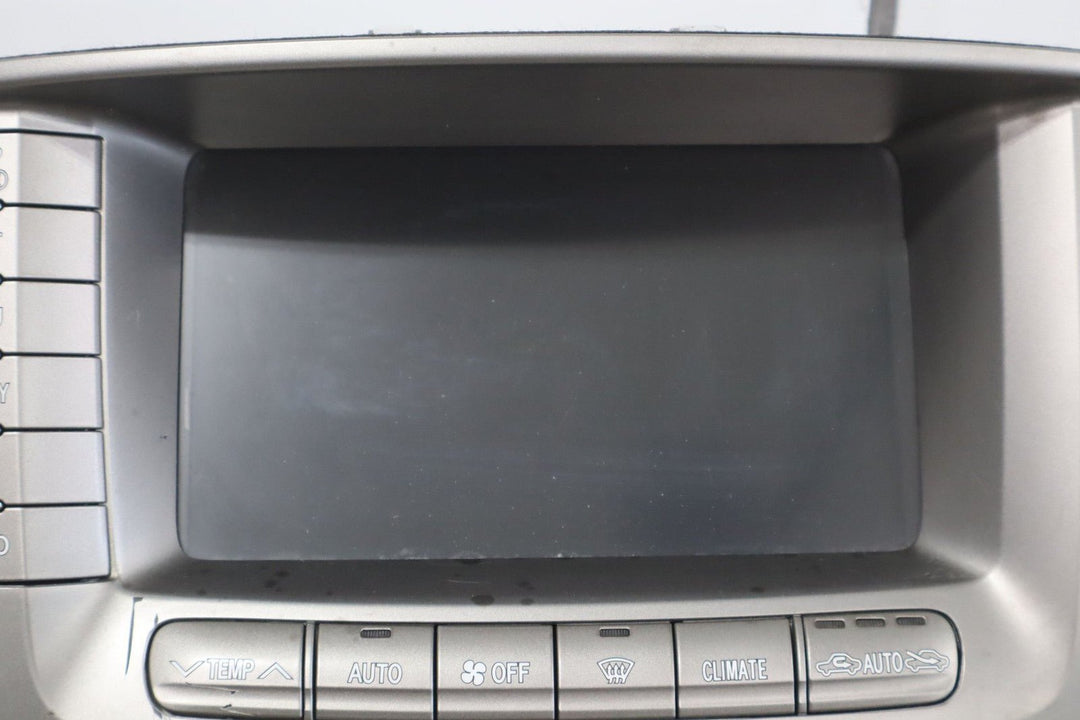 04 - 07 Lexus LX470 Radio Display Screen W/Auto Climate Temperature Control Panel