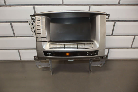 04 - 07 Lexus LX470 Radio Display Screen W/Auto Climate Temperature Control Panel