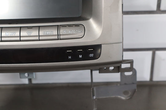 04 - 07 Lexus LX470 Radio Display Screen W/Auto Climate Temperature Control Panel