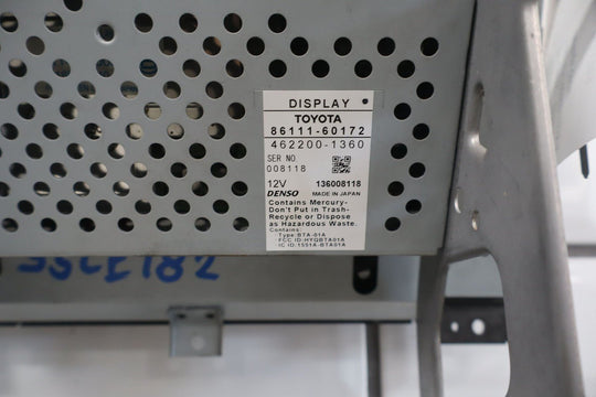 04 - 07 Lexus LX470 Radio Display Screen W/Auto Climate Temperature Control Panel