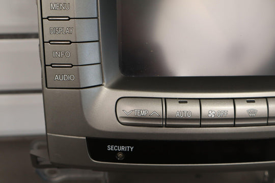 04 - 07 Toyota LandCruiser Audio System Display Screen *CD - Cassette - Receiver*