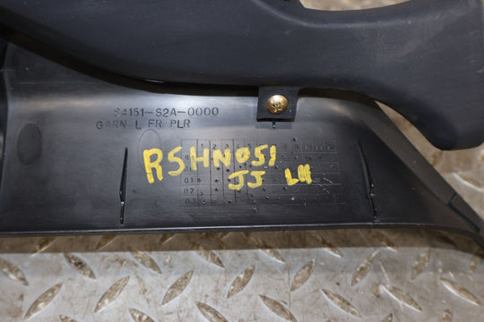 04 - 09 Honda S2000 AP2 Pair LH & RH Interior A Pillar Trim Panel (Black)