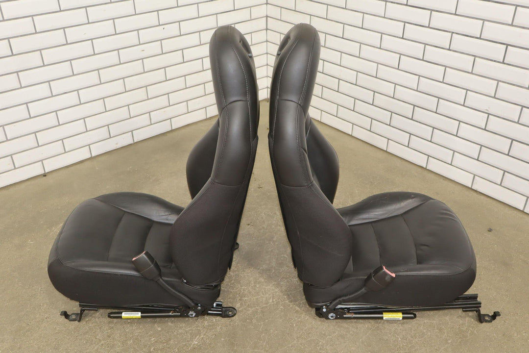 05 - 06 C6 Corvette Pair Sport Leather Power Bucket Seats W/Memory