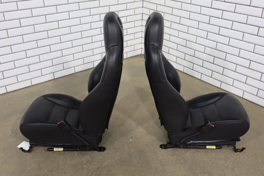 05 - 06 C6 Corvette Pair Sport Leather Power Bucket Seats W/Memory