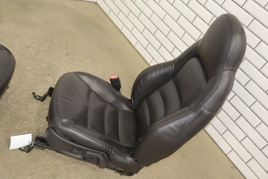 05 - 06 C6 Corvette Pair Sport Leather Power Bucket Seats W/Memory