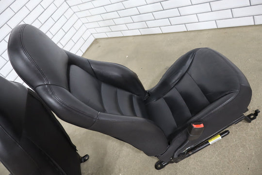 05 - 06 C6 Corvette Pair Sport Leather Power Bucket Seats W/Memory