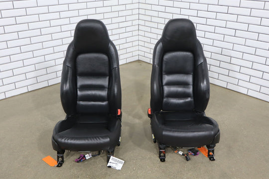 05 - 06 C6 Corvette Pair Sport Leather Power Bucket Seats W/Memory