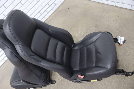 05 - 06 C6 Corvette Pair Sport Leather Power Bucket Seats W/Memory