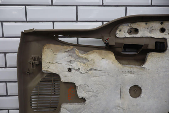 05 - 07 Ford F250 Crew Cab Lariant Tan Woodgrain LH Left Front Door Panel