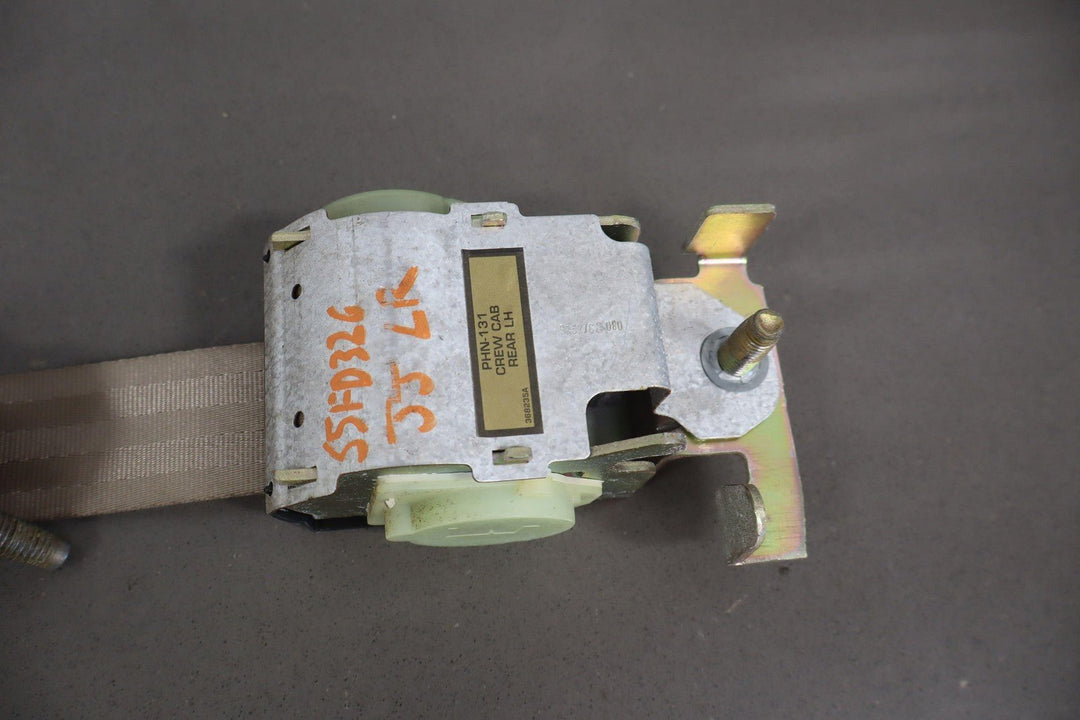 05 - 07 Ford F250 F350 Crew Cab Left Rear Seat Belt Retractor (Tan 8H)