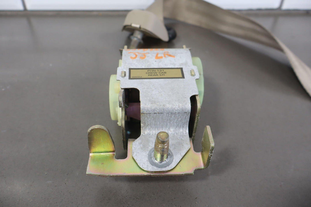 05 - 07 Ford F250 F350 Crew Cab Left Rear Seat Belt Retractor (Tan 8H)